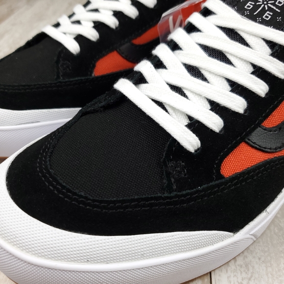 Vans Berle Pro Black N Orange - Picture 2 of 11